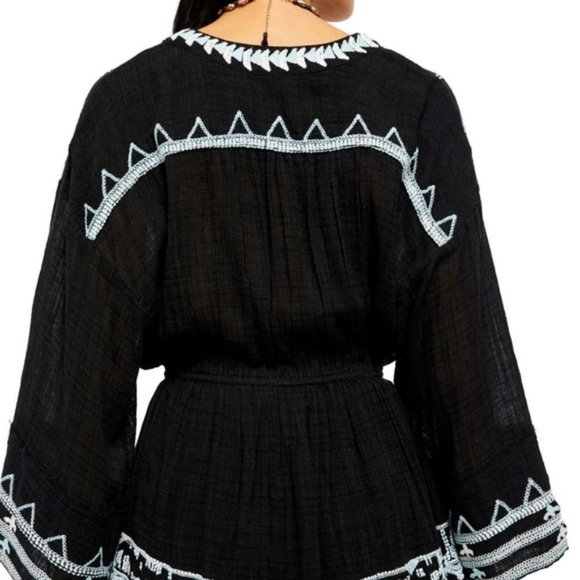 NWT Free People Saffron Embroidered Tunic L / XL - Picture 2 of 10